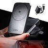 LISEN Qi2 Certified iPhone 17 Pro Max 15W magsafe Fast 3-in-1 Folding/Portable Charging Station with power adapter $21.99