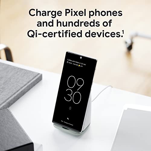 Google Pixel Stand (2nd Gen) - Wireless Charger - Fast Charging Pixel Phone Charger - Compatible with Pixel Phones and Qi Certified Devices $59