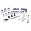 LOWES-Kobalt Interchangeable Drive 46-Piece Standard (SAE) and Metric Mechanic's Tool Set with Hard Case 1/4 3/8 1/2 $14.98 68% off