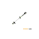 EGO ST1511T 15-Inch 56-Volt Lithium-Ion Cordless String Trimmer Kit Alu Foldable Shaft Battery and Charger Included, 15in Powerload/Telescopic/Gauge(2.5AH), Black - $175.20