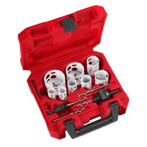 Ymmv 14 Pc Milwaukee Hole Dozer Bi Metal Hole Saw Set From Home