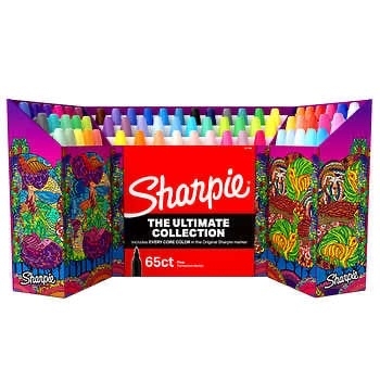 Costco Members: 65 Count - Sharpie Permanent Markers Ultimate Collection - $24.99
