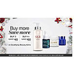 Costco Members: Beauty Buy More, Save More Promotion - Buy 3, Save $40. Buy 4+, Save $60