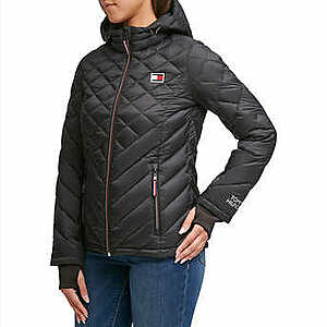 Select Costco Tommy Jacket (Black, Small or X-Small)