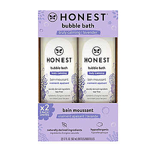 Costco Members 2 Pack 17 oz The Honest Company Bubble Bath