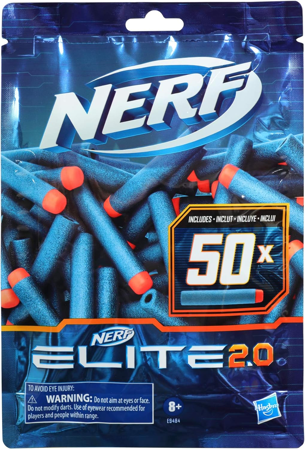 NERF Elite 2.0 50-Dart Refill Pack - 50 Official Elite 2.0 Foam Darts - Amazon $6.99