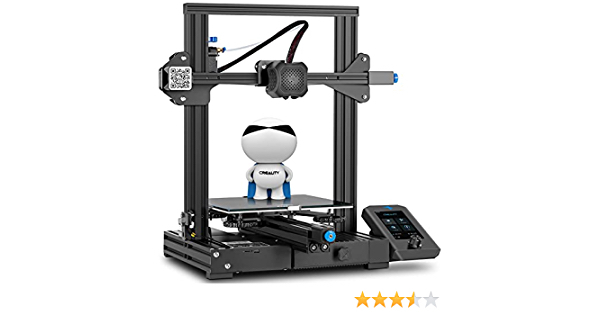 Creality Ender 3 V2 3D Printer with Upgraded 32-bit Silent Motherboard - $168