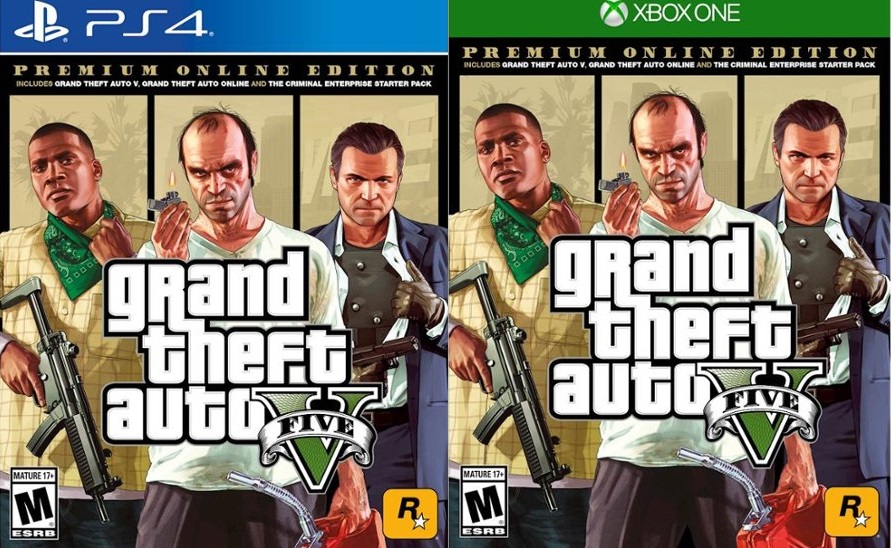 Grand Theft Auto V Premium Online Edition Ps4 Or Xbox One