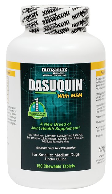 Nutramax Dasuquin w/ MSM, 84 count Small/Medium Dog $32.00