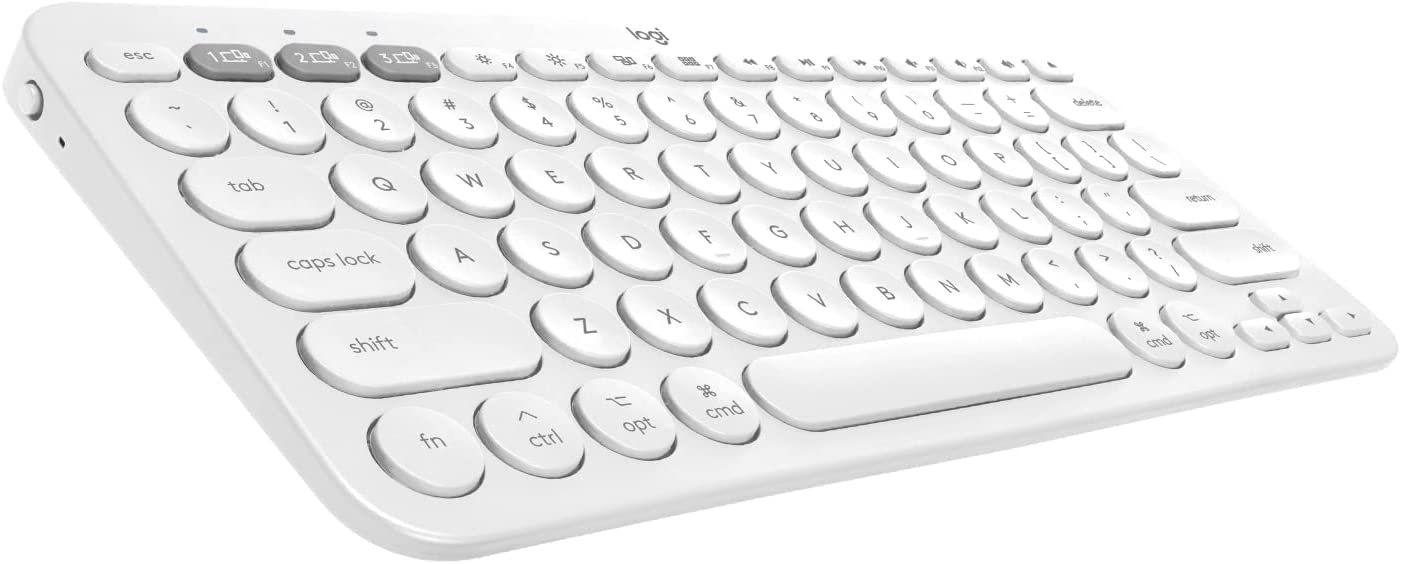 Logitech K380 Multi-Device Bluetooth Keyboard for Mac, iPad Compatible - Off White $23.99