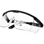 PETLESO Anti Fog Safety Goggles Eye Protection with Adjustable Temples, Black, AC $5.99