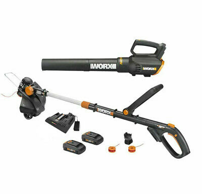 WORX 20V GT Revolution trimmer + blower combo $143