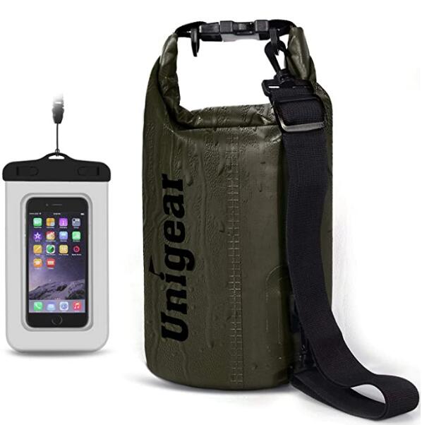 Unigear Waterproof Dry Bag 2L/5L/10L/20L/30L/40L with Waterproof Phone Case Various Colors from $5.43 Amazon Prime Only