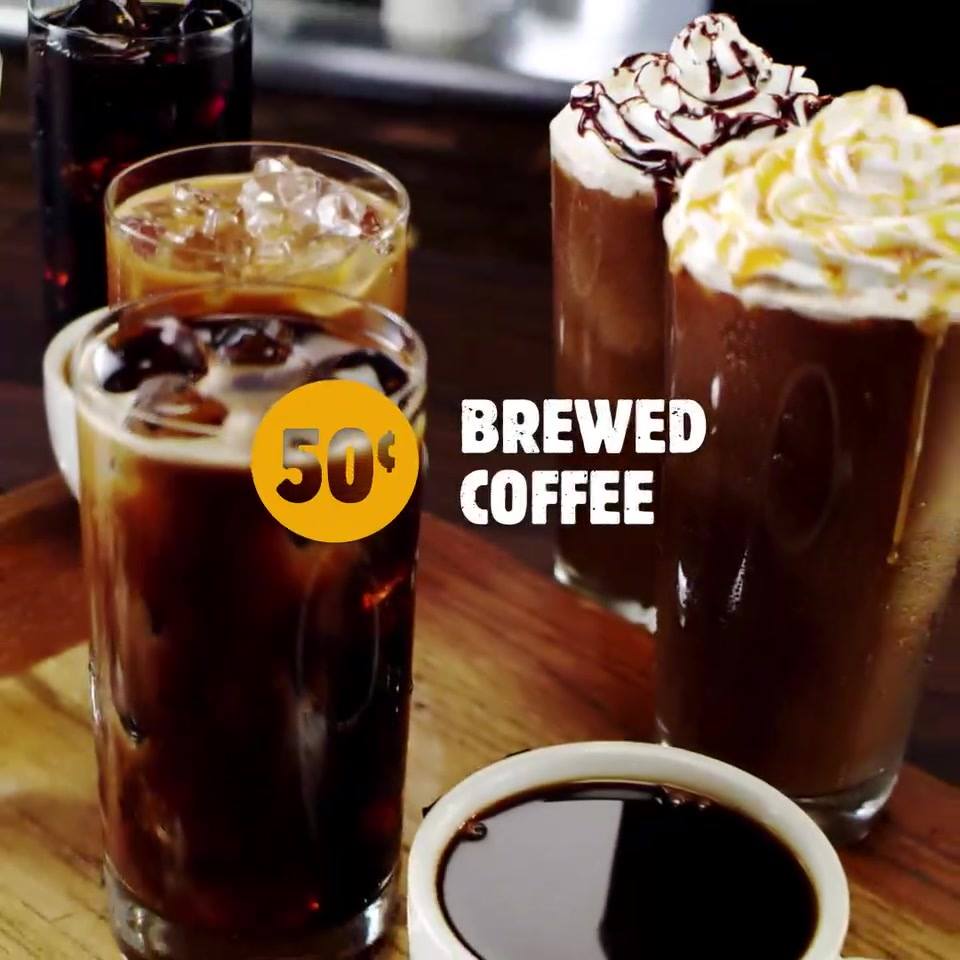 Burger King Small Frappe Or Iced Coffee For 1 Participating