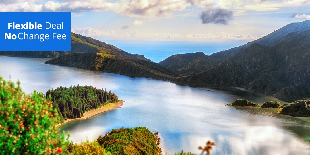 Save over $400 on 6 nights of R&R at this 4-star Sao Miguel $498.99