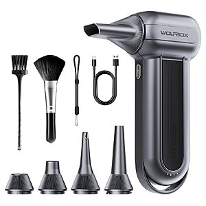 Prime Members: WOLFBOX MF100 Cordless Electric Compressed Air Duster $59.85 + Free S&H