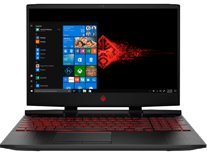 Hp omen 2018 with gtx 1060 6gb and 144hz screen $1175.99