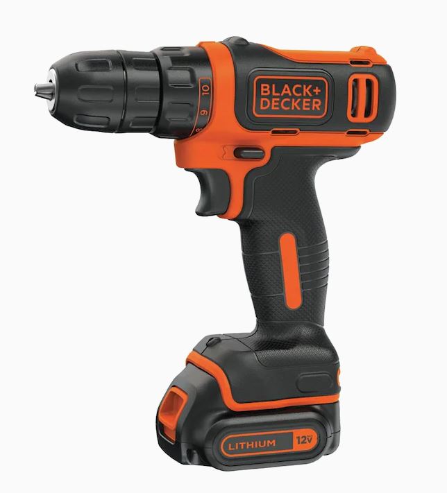 BLACK+DECKER 12-Volt Max 3/8-in Cordless Drill (Battery and Charger Included) $9.99 @lowes highly YMMV