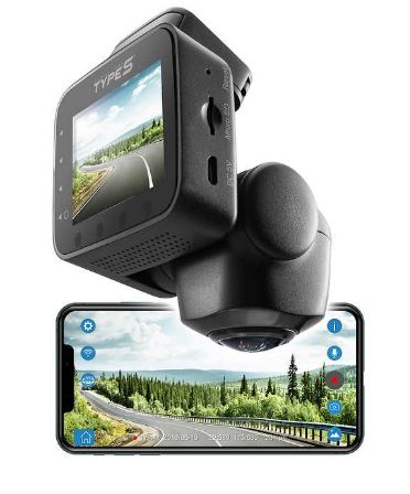 Costco member : TYPE S 360 Degree Smart Dash Camera with Video Streaming $99.99 @costco starts on 10/25/21
