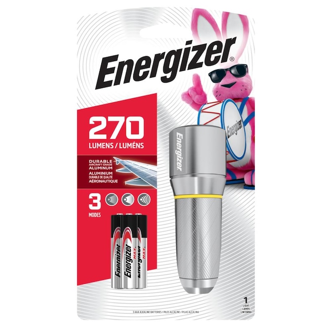 Energizer Vision HD Metal Light (3AAA) 270-Lumen LED Flashlight (Battery Included) $4.17 @lowes YMMV