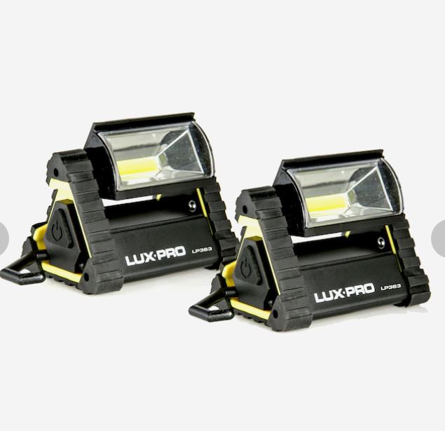 2-pack Lux-Pro 180-Lumen LED Flashlight (Battery Included) $3.58 @lowes YMMV