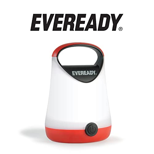 Eveready LED Camping Lantern, Bright Battery Powered Lantern, Water Resistant Hurricane Supplies, 100 Hour Run-time, Pack of 1 $5.35 @amazon