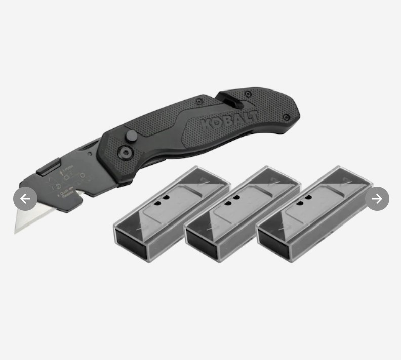 Kobalt knife deals black