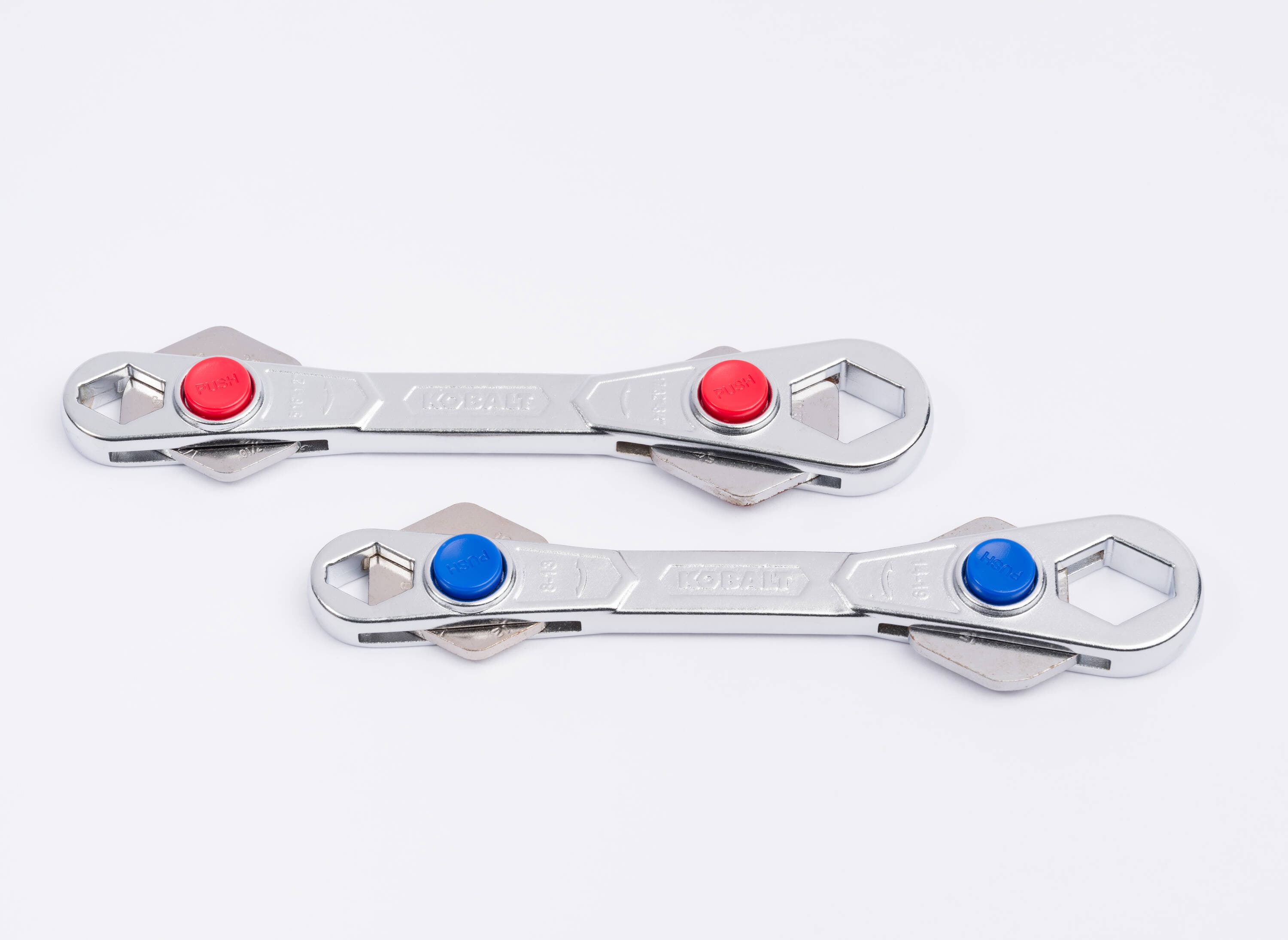 Select Lowe's 2Pc Kobalt SAE & Metric Flexible Head Combination