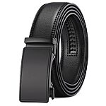 SENDEFN Men's Automatic Ratchet Slide Leather Belt (various) from $6