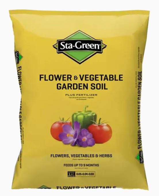 Sta-Green 1-cu ft Garden Soil $2.50 in store only @lowes