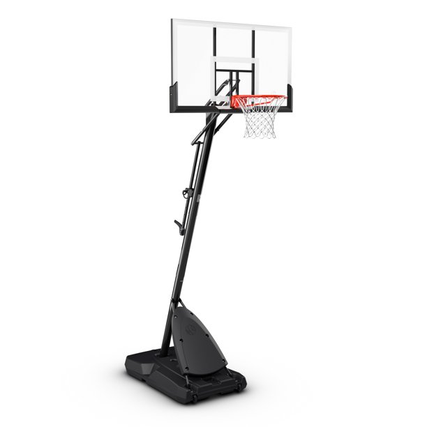 Spalding 54 In. Shatter-proof Polycarbonate Portable Basketball Hoop System $119 Walmart YMMV