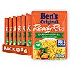 BEN'S ORIGINAL Ready Rice Garden Vegetable Flavored Rice, Easy Dinner Side, 8.8 oz Pouch (Pack of 6) for $5.8 $5.82
