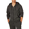 Amazon Essentials Men's Full-Zip Fleece Hoodie (Available in Big &amp;amp; Tall), Charcoal Heather, for $13