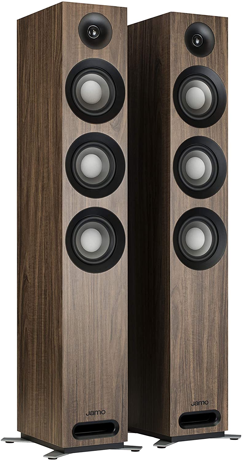 Jamo Studio Series S809 Floorstanding Speaker Pair (Walnut) for $287.20