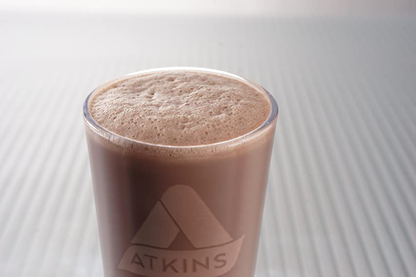 Atkins PLUS Protein-Packed Shake. Creamy Milk Chocolate with 30 Grams of Protein. Keto-Friendly and Gluten Free. (12 Shakes) for $10.11