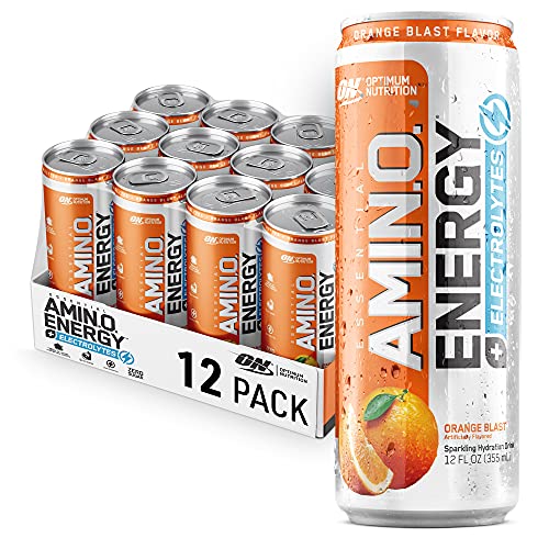 Optimum Nutrition Amino Energy Drink Plus Electrolytes 12 pack for $13.48