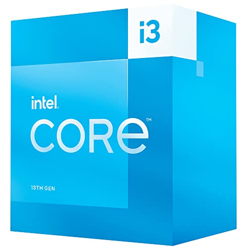 Intel Core i3-13100 Desktop Processor 4 cores (4 P-cores + 0 E-cores) 12MB Cache, up to 4.5 GHz for $109.99