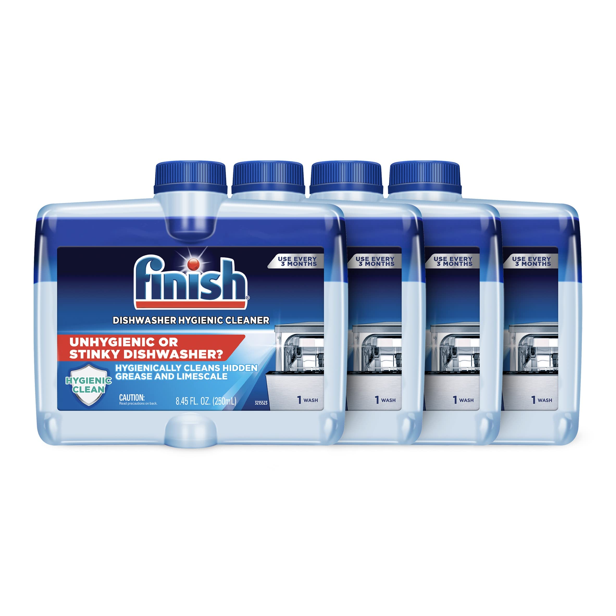 Finish Dishwasher Cleaner Liquid Fresh 4x8.45 oz. for 5.99