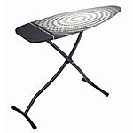 Brabantia XL Size D Ironing Board (53 x 18in) Heat Resistant Parking Zone, Black Frame, Non-Slip Feet, Suitable for Sit Down Ironing (Titan Oval) for $41.99