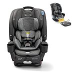Graco 4Ever DLX Grad 5-in-1 Car Seat, Harrison Infant, Toddler, Booster, Convertible Car Seat, Features Slim Fit and Removable Seat Belt Trainer for $259.99
