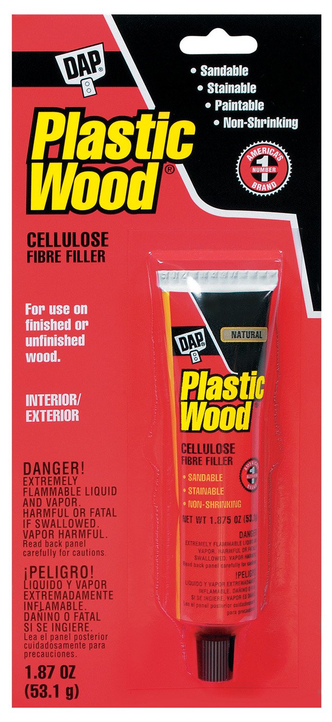 1.87 oz Dap 21500 Natural Plastic Wood Solvent Based Wood Filler for $2.99