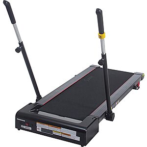 Slim folding treadmill trekpad with arm exercisers 2025