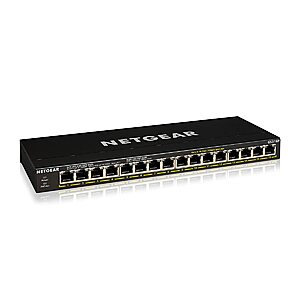 NETGEAR 16-Port PoE+ Gigabit Ethernet Unmanaged Essentials Switch $70 + Free Shipping