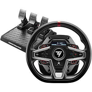 Thrustmaster - T248 Racing Wheel & Pedals &ndash; Hybrid Drive Force Feedback, Paddle Shifters & Display fot Xbox Series X|S, Windows - for $240