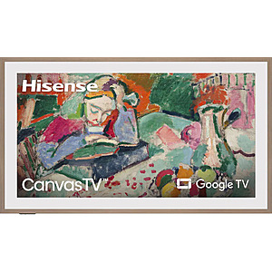 Hisense - 85" Class S7 Series CanvasTV 4K QLED TV with Hi-Matte Display and UltraSlim Wall Mount (2025) for $1700 $1700.99