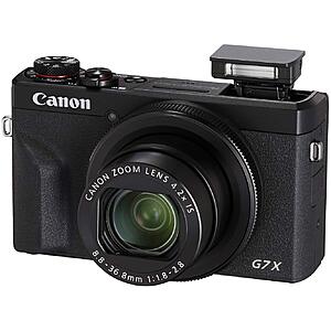 Canon PowerShot G7 X Mark III Digital Camera (Black) for