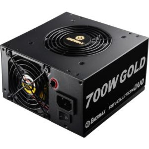 Enermax Revolution DUO 700W DUOFlow design 80+ Gold Certified Power Supply for $59.99