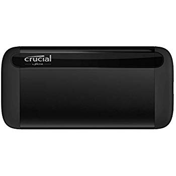 Crucial 500GB X8 Portable SSD – Up to 1050MB/s – USB 3.2 – USB-C, USB-A – CT500X8SSD9 for $79.95