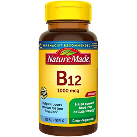 Nature Made Vitamin B12 500 mcg Tablets, 200 Count for $8.24 @ Amazon