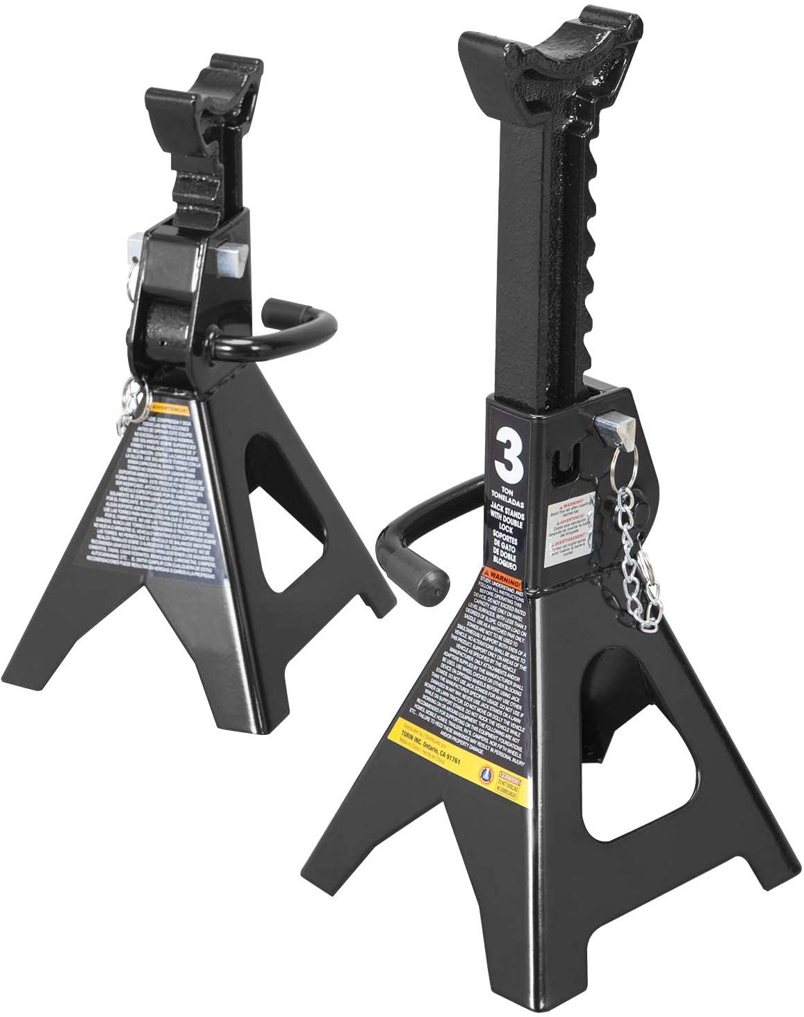 Torin DT43002AB Steel Jack Stands: Double Locking, 3 Ton (6,000 lb) Capacity $24.33 + Free S/H on $35+ @ Walmart